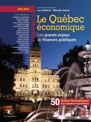 cover image of Le Québec économique 05